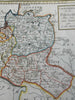 Partition of Poland Russian Empire Holy Roman Empire Austria Prussia 1790's map