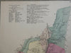 Seymour & Squantuck Connecticut 1868 F.W. Beers detailed city plan