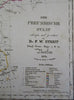 Kingdom of Prussia Germany Poland Silesia Berlin 1834 Streit two sheet map