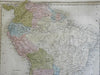 South America continent 1841 Goodrich Bradford Boynton map
