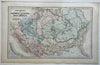 Roman Empire Vindelicia Rhaetia Noricum Italian Alps 1855 Philip Historical map