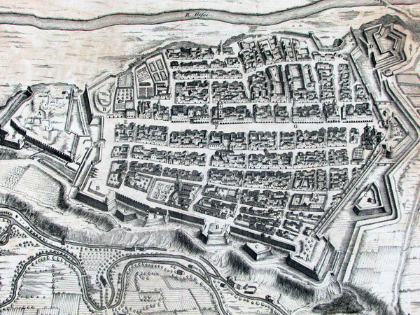Cony Piedmont Savoy Switzerland battle plan British history c.1740 Tindal map