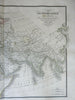 Ancient World Europe Africa Asia India Persia Greece 1832 Lapie large folio map