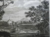 New Caledonia South Pacific Landscape View 1800 Captain Cook engraved print