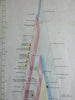 Mountain Heights Comparisons Everest Ararat Mountain Climbing 1846 scarce chart