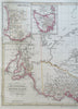 Southeastern Australia New South Wales Tasmania 1855 Stulpnagel detailed map