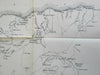 Western Seram Island Dutch East Indies Indonesia 1907 G. Kolff Dutch map