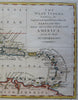 Caribbean Sea Cuba Jamaica Bahamas Hispaniola Puerto Rico c. 1780 Bowen map