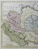 Roman Danubia Pannonia Illyria Dacia Moesia 1801 Wilkinson historical map