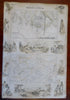 Abyssinia & Central Africa Decorative Vignettes c. 1855-60 Fullarton map