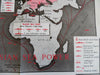 Russian Naval Power Soviet Fleets World Map 1968 Cold War information map