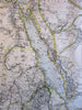 Arabian peninsula North Africa Nubia Abyssinia 1883 Lett's SDUK detailed map