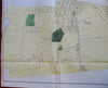 Hartford Connecticut 4th Ward 1869 Loomis detailed city plan