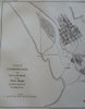 Constitucion Chile Detailed City Plan 1855 Gritzner lithographed map