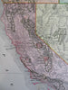 Western U.S. California Colorado Arizona Utah Nevada 1912 McNally detailed map