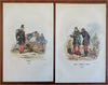 French Military Uniforms Zouaves Imperial Guard Foreign Legion 1855 Lot x 15