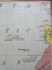 Spanish-American War Atlantic Ocean Ship Movements 1898 Boston Sunday Herald map