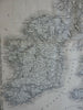 British Isles United Kingdom Ireland England Scotland Wales 1852 Philip map