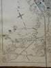 Quincy Massachusetts Southern Section 1876 Norfolk Mass. detailed map