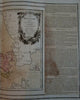 Denmark Jutland Baltic Sea Zeland Fionie c.1766 Brion decorative historical map