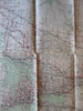 Canada Great Lakes to Nova Scotia c.1920 Magnetic Declination large Interior map