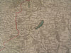 Austria Kingdom Bohemia Bavaria Germany 1778 Rizzi Zannoni antique color map