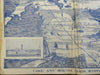 Providence RI Bay Steamboat Co. Block Island 1914 rare promo birds-eye view map