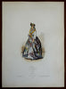 Martinique Caribbean woman Beautiful Dress Costume Print 1865 Paquet fine print