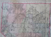 Nevada & Utah Reno Las Vegas Salt Lake City Provo 1888 Bradley-Mitchell map