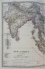 India Southeast Asia Indonesia Malaysia Thailand 1880 Stulpnagel detailed map