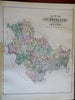 Cumberland County Maine Portland Harpswell Cape Elizabeth 1893 Stuart map