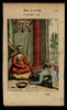 Dalai Lama Buddhism worshippers 1683 Mallet portrait ethnic view costume print