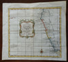 West Africa Coast South Africa Congo Table Bay 1746 Bellin lovely coastal map