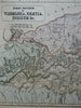 Roman Provinces of the Alps Vindelicia Rhaetia Noricum historical map