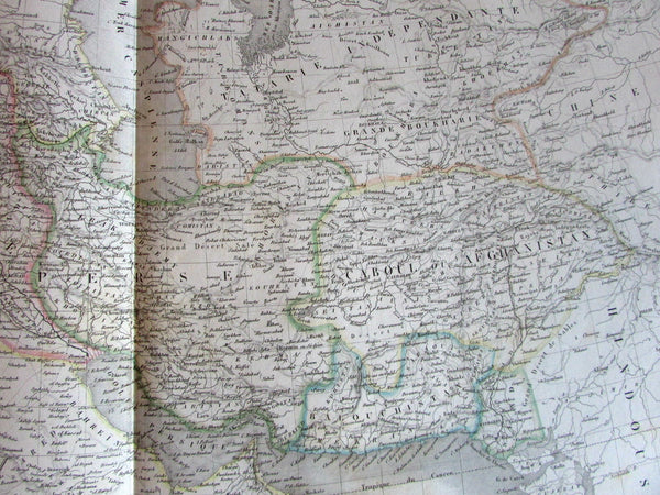 Saudi Arabia Turkey Persia Afghanistan Middle East c.1831 Lapie large old map
