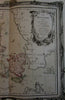 Denmark Scandinavia 1766 Desnos Brion decorative map sea monsters cartouche