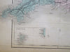 England & Wales United Kingdom London York Cardiff Manchester 1853 Black map