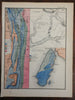 Rutland County Vermont Lake Champlain Isle La Motte 1861 geological map geology