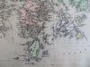 Hancock County Maine Penobscot Ellsworth Brooklin Sedgwick 1893 Stuart map