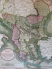 Turkey in Europe Greece Walachia Rumelia Albania Balkans 1811 Cary large map