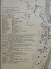 Seymour Connecticut 1868 F.W. Beers detailed city plan w/ business directory