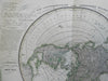Isothermic Northern Hemisphere World Temperatures Mt. heights 1838 Berghaus map