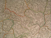 Southern France Gulf of Lyon Rhone River 1667 fine Sanson antique color map