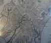 Moscow Russia City Plan c. 1840 SDUK Framed Decorative Map Landscape Vignette