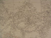 Western Africa Gulf of Guinea c.1863 large old vintage detailed Weller map