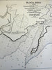 Black Rock Connecticut 1901 Eldridge detailed coastal nautical survey