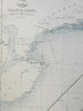 Chinese Coast from Hainan Island to San Moon Bay 1860's Weller map
