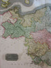 Prussia modern Germany Poland 1815 Thomson large map