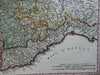 Northern Italy Savoy Piedmont Montferrat Nice Italia c. 1750 Homann map