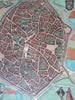 Valenciennes Belgium Northern France c.1580 Braun & Hogenberg large city plan